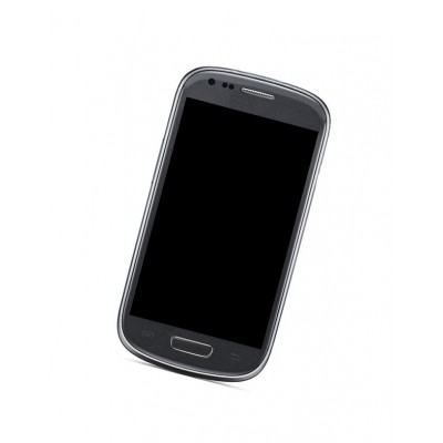 Home Button Outer For Samsung I8200 Galaxy S Iii Mini Value Edition Black By - Maxbhi Com