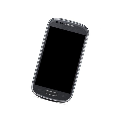 Home Button Outer For Samsung I8200 Galaxy S Iii Mini Value Edition Blue By - Maxbhi Com