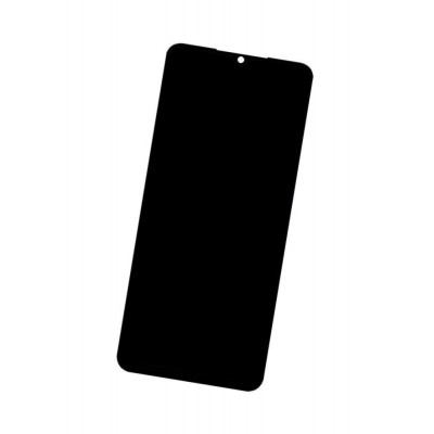 Lcd Frame Middle Chassis For Samsung Galaxy M02 Black By - Maxbhi Com