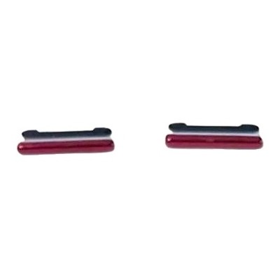 Volume Side Button Outer For Lg Velvet 5g Red By - Maxbhi Com
