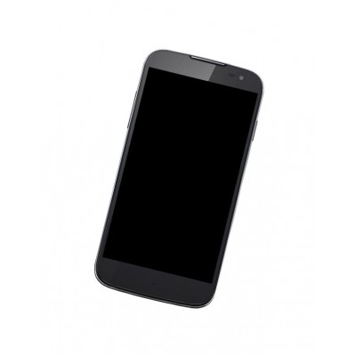 Lcd Frame Middle Chassis For Xolo Q2500 Black By - Maxbhi Com