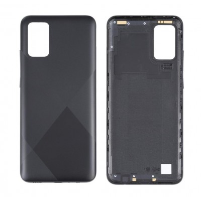 Back Panel Cover For Samsung Galaxy A02s Black - Maxbhi Com