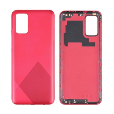 Back Panel Cover For Samsung Galaxy A02s Red - Maxbhi Com