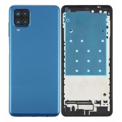 Full Body Housing For Samsung Galaxy A12 Blue - Maxbhi Com