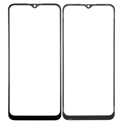 Replacement Front Glass For Samsung Galaxy A02s Black By - Maxbhi Com
