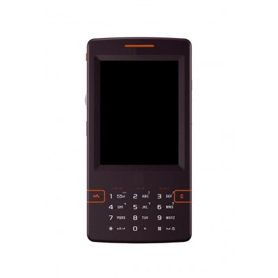 Lcd Frame Middle Chassis For Sony Ericsson W950 White By - Maxbhi Com