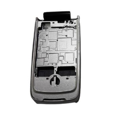 Lcd Frame Middle Chassis For Nokia 6600 Fold White By - Maxbhi Com