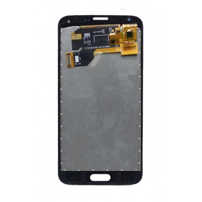 Lcd With Touch Screen For Samsung Galaxy S5 I9600 White By - Maxbhi Com