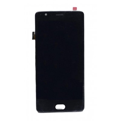Lcd With Touch Screen For Oneplus 3 Black By - Maxbhi Com