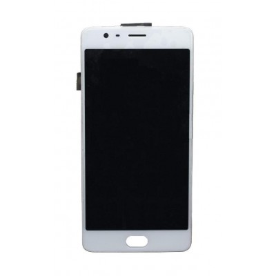 Lcd With Touch Screen For Oneplus 3t White By - Maxbhi Com