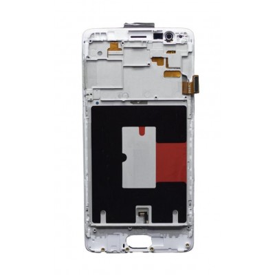 Lcd With Touch Screen For Oneplus 3t White By - Maxbhi Com