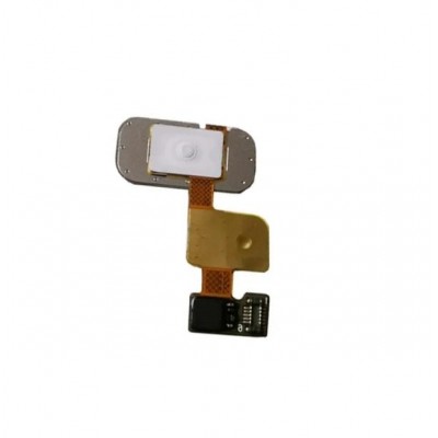 Home Button Complete For Zuk Z2 Pro White By - Maxbhi Com