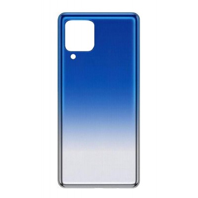 Back Panel Cover For Samsung Galaxy F62 Blue - Maxbhi Com