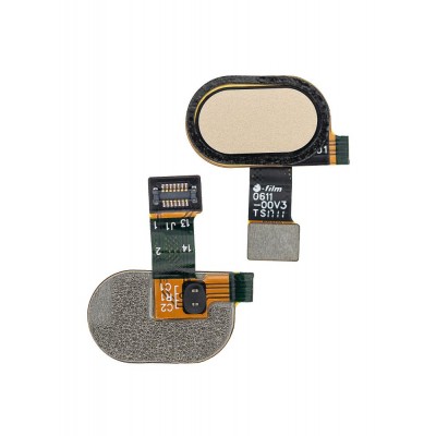 Home Button Complete For Motorola Moto E4 Usa Gold By - Maxbhi Com