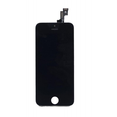 Lcd With Touch Screen For Apple Iphone 5se Black By - Maxbhi Com