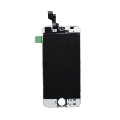 Lcd With Touch Screen For Apple Iphone 5se Silver By - Maxbhi Com