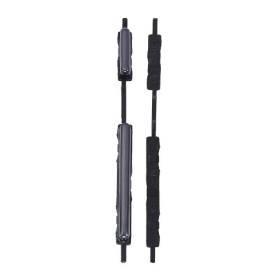 Volume Side Button Outer For Samsung Galaxy A32 Black By - Maxbhi Com