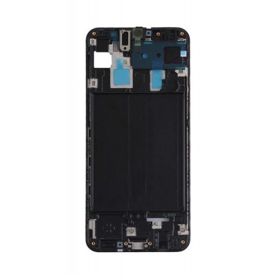 Lcd Frame Middle Chassis For Samsung Galaxy A30 White By - Maxbhi Com