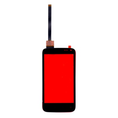 Touch Screen Digitizer For Spice Mi425 Stellar Black By - Maxbhi Com