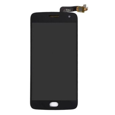 Lcd With Touch Screen For Moto G5 Plus 32gb Black By - Maxbhi Com