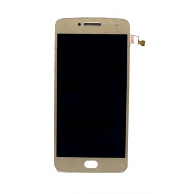 Lcd With Touch Screen For Moto G5 Plus 32gb Gold By - Maxbhi Com