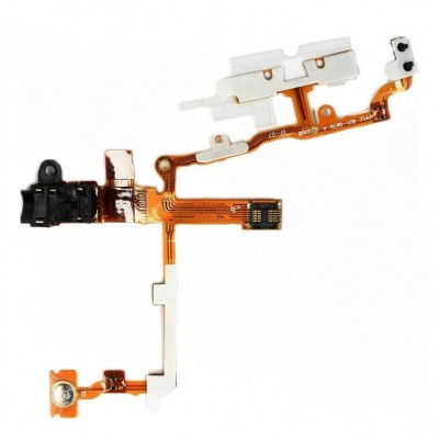Volume Button Flex Cable For Apple Iphone 3 3g With Earphone Jack - Maxbhi Com