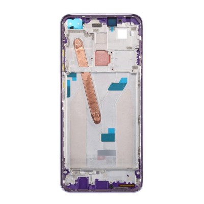 Lcd Frame Middle Chassis For Xiaomi Poco X2 Purple By - Maxbhi Com