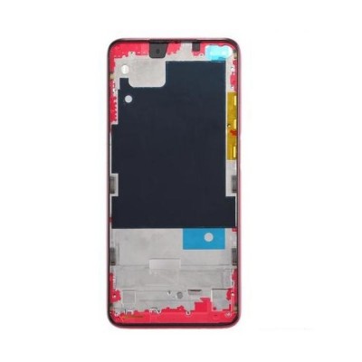 Lcd Frame Middle Chassis For Xiaomi Poco X2 Red By - Maxbhi Com