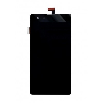 Lcd With Touch Screen For Infinix Hot 2 White By - Maxbhi Com
