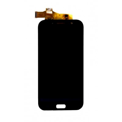 Lcd With Touch Screen For Samsung Galaxy A7 2017 Black By - Maxbhi Com