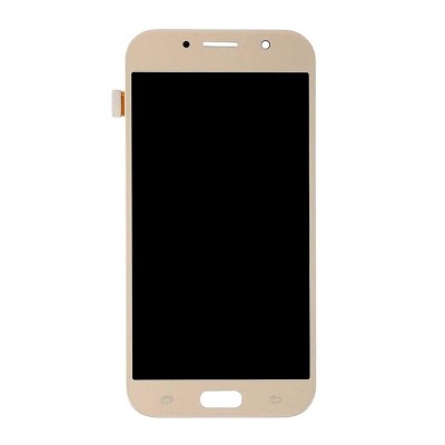 Lcd With Touch Screen For Samsung Galaxy A7 2017 Gold By - Maxbhi Com