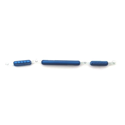 Power Button Outer For Motorola One Fusion Plus Blue By - Maxbhi Com