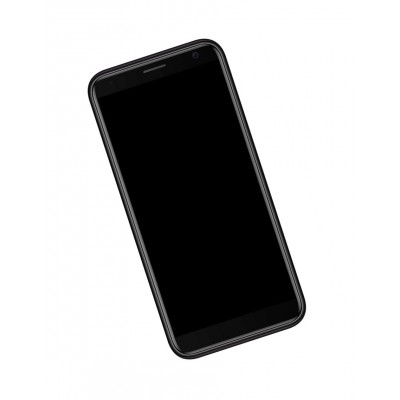 Lcd Frame Middle Chassis For Intex Indie 11 Iv0318nd Black By - Maxbhi Com