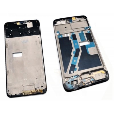 Lcd Frame Middle Chassis For Oppo A12e Red By - Maxbhi Com