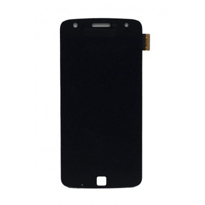 Lcd With Touch Screen For Moto Z Play 32gb Black By - Maxbhi Com