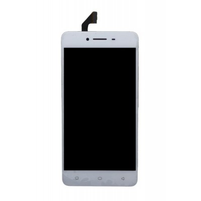 Lcd With Touch Screen For Oppo A37 Gold By - Maxbhi Com