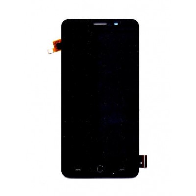 Lcd With Touch Screen For Panasonic Eluga L 4g Black By - Maxbhi Com