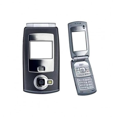 Lcd Frame Middle Chassis For Nokia N71 Silver By - Maxbhi Com