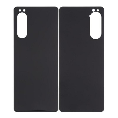 Back Panel Cover For Sony Xperia 5 Ii Black - Maxbhi Com