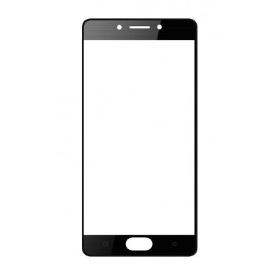 Replacement Front Glass For Gionee Steel 2 Black By - Maxbhi Com