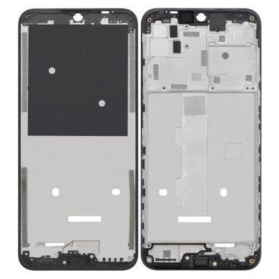 Lcd Frame Middle Chassis For Motorola Moto G10 Power Black By - Maxbhi Com