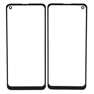 Replacement Front Glass For Lg W41 Black By - Maxbhi Com