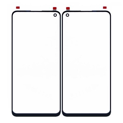 Replacement Front Glass For Oppo F19 Pro Silver By - Maxbhi Com