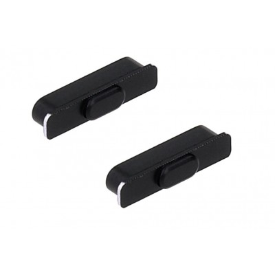 Volume Side Button Outer For Oppo F19 Pro Black By - Maxbhi Com