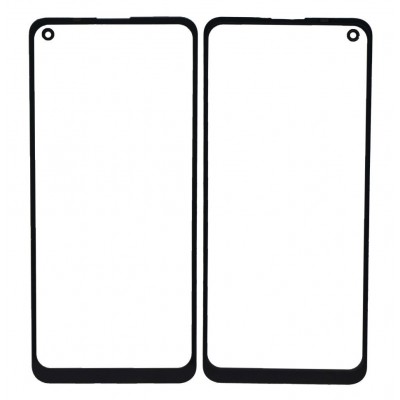 Replacement Front Glass For Lg W41 Pro Black By - Maxbhi Com