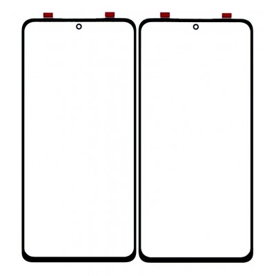 Replacement Front Glass For Xiaomi Redmi Note 10 Black By - Maxbhi Com