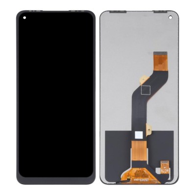 Lcd With Touch Screen For Infinix Note 8i Silver By - Maxbhi Com