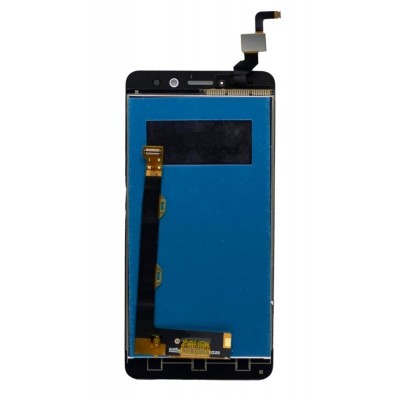 Lcd With Touch Screen For Lenovo K6 Power Silver By - Maxbhi Com