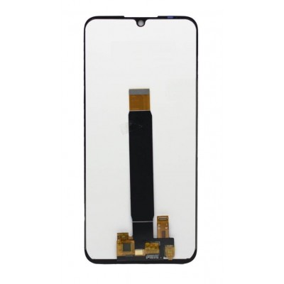 Lcd With Touch Screen For Moto E6s Black By - Maxbhi Com