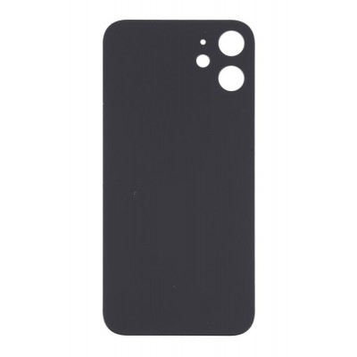 Back Panel Cover For Apple Iphone 12 Black - Maxbhi Com